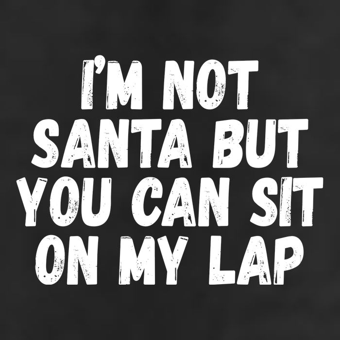 Im Not Santa But You Can Sit On My Lap Funny Cool Comfort Performance Bucket Hat