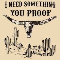 I Need Something You Proof Drawstring Bag