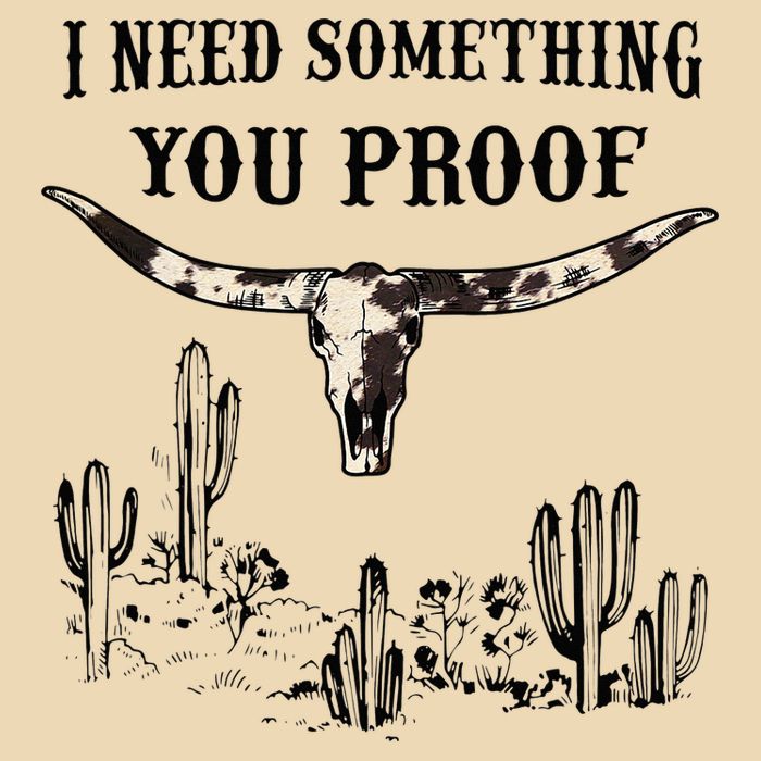 I Need Something You Proof Drawstring Bag