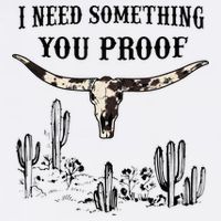 I Need Something You Proof Youth Performance Sprint T-Shirt
