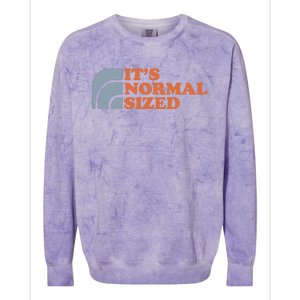 ItS Normal Sized Colorblast Crewneck Sweatshirt