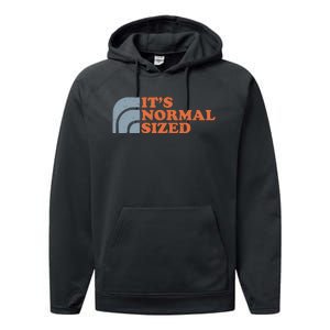 ItS Normal Sized Performance Fleece Hoodie