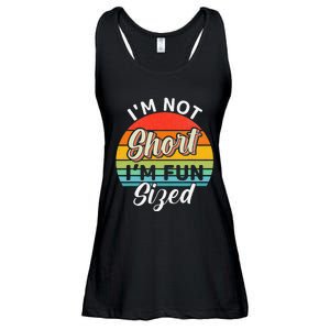 Im Not Short Im Fun Sized Funny Short Person Ladies Essential Flowy Tank