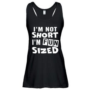 I'm Not Short I'm Fun Sized Funny Sayings Tee Ladies Essential Flowy Tank