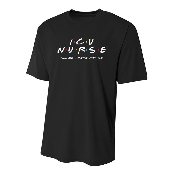 ICU Nurse Sweat For Men And Women Youth Performance Sprint T-Shirt