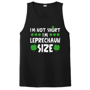 IM Not Short IM Leprechaun Size Funny St PatrickS Day PosiCharge Competitor Tank