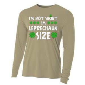 IM Not Short IM Leprechaun Size Funny St PatrickS Day Cooling Performance Long Sleeve Crew