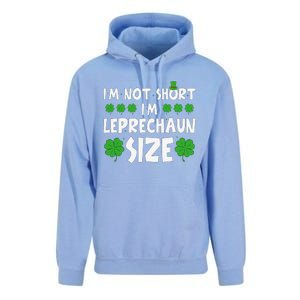 IM Not Short IM Leprechaun Size Funny St PatrickS Day Unisex Surf Hoodie