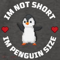 I'm Not Short I'm Penguin Size Vector Backpack