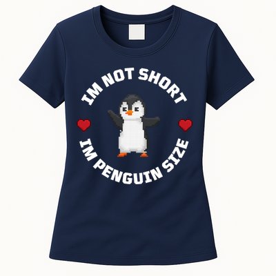 I'm Not Short I'm Penguin Size Womens T-Shirt