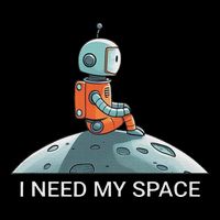 I Need Space Graphic Saying Polo