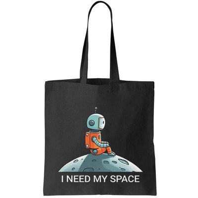I Need Space Graphic Saying Bag