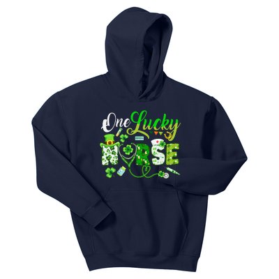 Irish Nurse Stethoscope Scrub St Patricks Day Nurses Women Love Kids Hoodie