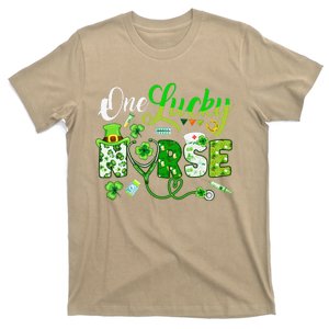 Irish Nurse Stethoscope Scrub St Patricks Day Nurses Women Love T-Shirt