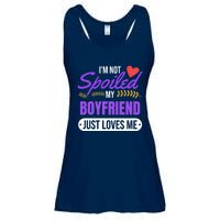 Im Not Spoiled My Boyfriend Just Loves Me | Girlfriend Gift Ladies Essential Flowy Tank