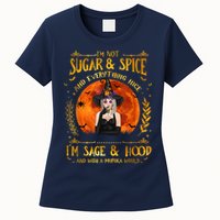I'm Not Sugar And Spice And Everything Nice I'm Sage Hood Womens T-Shirt