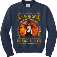 I'm Not Sugar And Spice And Everything Nice I'm Sage Hood Kids Sweatshirt