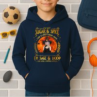 I'm Not Sugar And Spice And Everything Nice I'm Sage Hood Kids Hoodie
