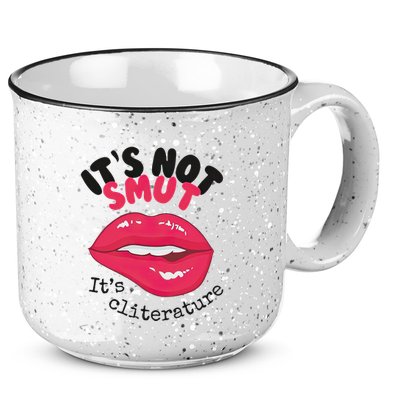 ItS Not Smut ItS Cliterature Graphic 15oz Campfire Ceramic Mug