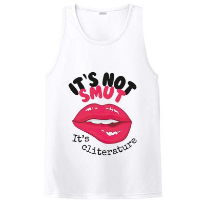 ItS Not Smut ItS Cliterature Graphic PosiCharge Competitor Tank