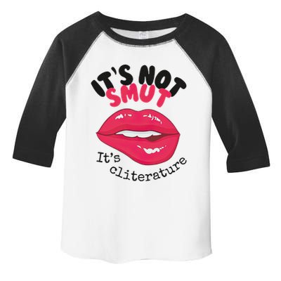 ItS Not Smut ItS Cliterature Graphic Toddler Fine Jersey T-Shirt