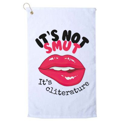 ItS Not Smut ItS Cliterature Graphic Golf Towel