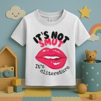 ItS Not Smut ItS Cliterature Graphic Toddler T-Shirt