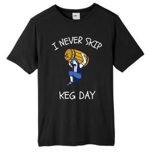 I Never Skip Keg Day Cool Gift Funny Beer Ing Joke Gift Tall Fusion ChromaSoft Performance T-Shirt