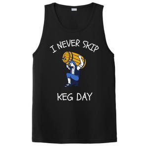 I Never Skip Keg Day Cool Gift Funny Beer Ing Joke Gift PosiCharge Competitor Tank