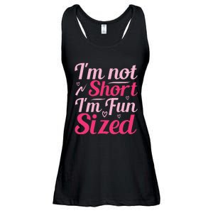 Im Not Short Im Fun Sized Ladies Essential Flowy Tank