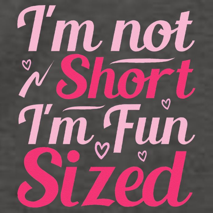 Im Not Short Im Fun Sized Vector Backpack