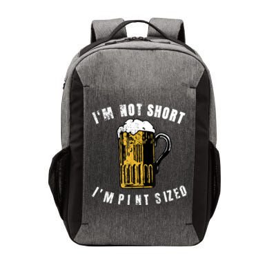 IM NOT SHORT IM PINT SIZED FUNNY SAINT PATRICKS DAY Vector Backpack