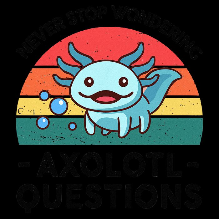 I Never Stop Axolotl Question Wondering Kids Axolotl 16oz Travel Tumbler