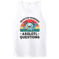 I Never Stop Axolotl Question Wondering Kids Axolotl PosiCharge Competitor Tank