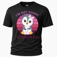I'm Not Short I'm Penguin Size Cute Penguin Lover Cooling Performance Crew T-Shirt