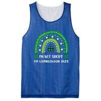 I'm Not Short Leprechaun Rainbow Plaid St Patrick's Day Meaningful Gift Mesh Reversible Basketball Jersey Tank