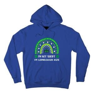 I'm Not Short Leprechaun Rainbow Plaid St Patrick's Day Meaningful Gift Tall Hoodie