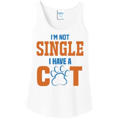 I'm Not Single I Have A Cat Ladies Essential Tank