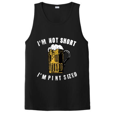 IM NOT SHORT IM PINT SIZED FUNNY SAINT PATRICKS DAY PosiCharge Competitor Tank