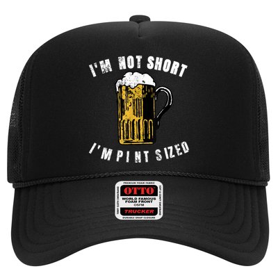 IM NOT SHORT IM PINT SIZED FUNNY SAINT PATRICKS DAY Trucker Hat