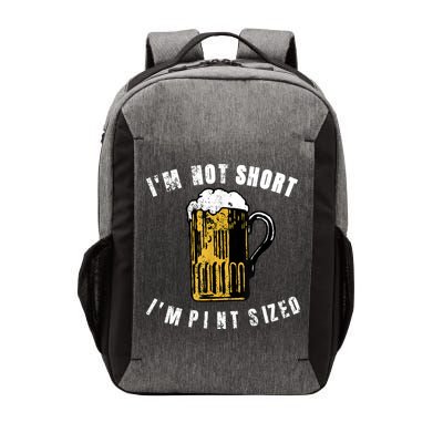 IM NOT SHORT IM PINT SIZED FUNNY SAINT PATRICKS DAY Vector Backpack