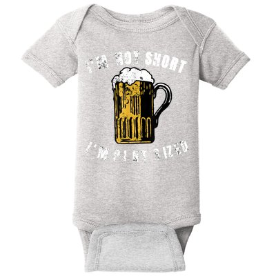 IM NOT SHORT IM PINT SIZED FUNNY SAINT PATRICKS DAY Baby Bodysuit