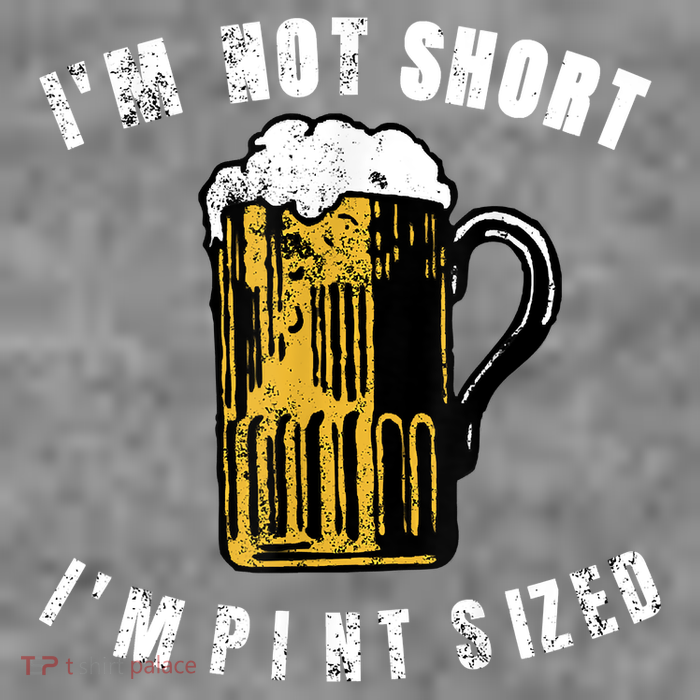 IM NOT SHORT IM PINT SIZED FUNNY SAINT PATRICKS DAY Tank Top