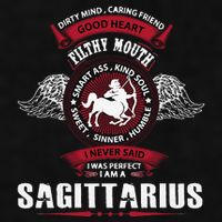 I Never Said I Was Perfect I Am A Sagittarius Ladies PosiCharge Tri-Blend Wicking Tank