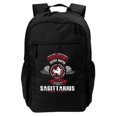 I Never Said I Was Perfect I Am A Sagittarius Backpack