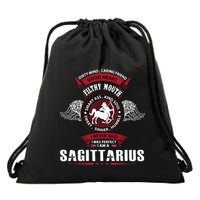 I Never Said I Was Perfect I Am A Sagittarius Drawstring Bag