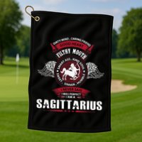I Never Said I Was Perfect I Am A Sagittarius Golf Towel
