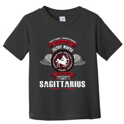 I Never Said I Was Perfect I Am A Sagittarius Toddler T-Shirt