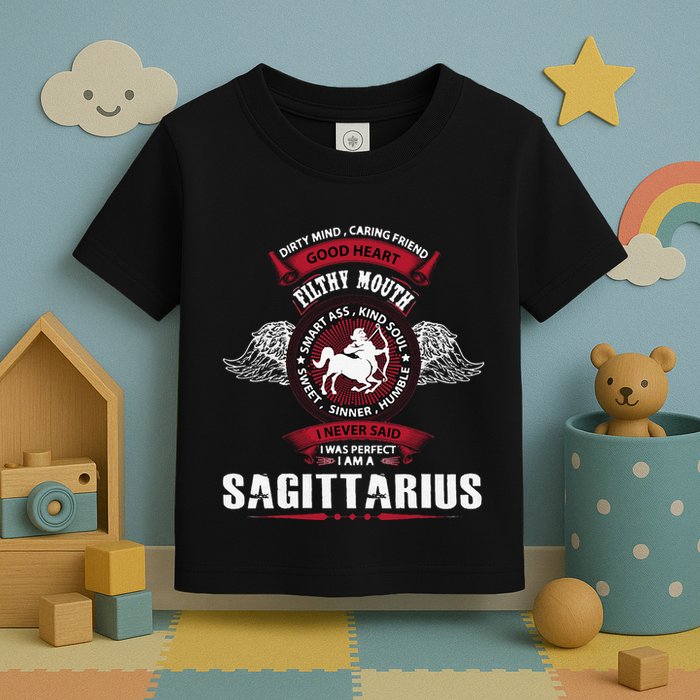I Never Said I Was Perfect I Am A Sagittarius Toddler T-Shirt