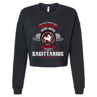 I Never Said I Was Perfect I Am A Sagittarius Cropped Pullover Crew